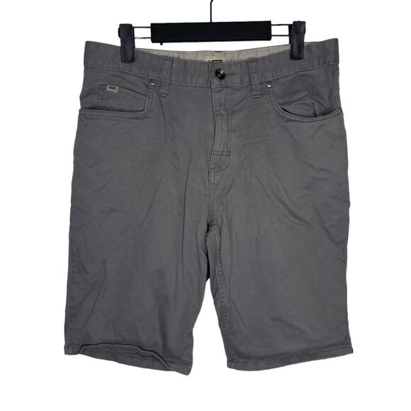 Vans Mens Shorts Size 30 Light Gray Casual 10" Inseam Cotton Everyday Wear - Picture 1 of 16